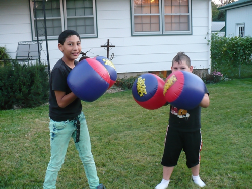 Markos and Ivan just a bopping, 2013.
